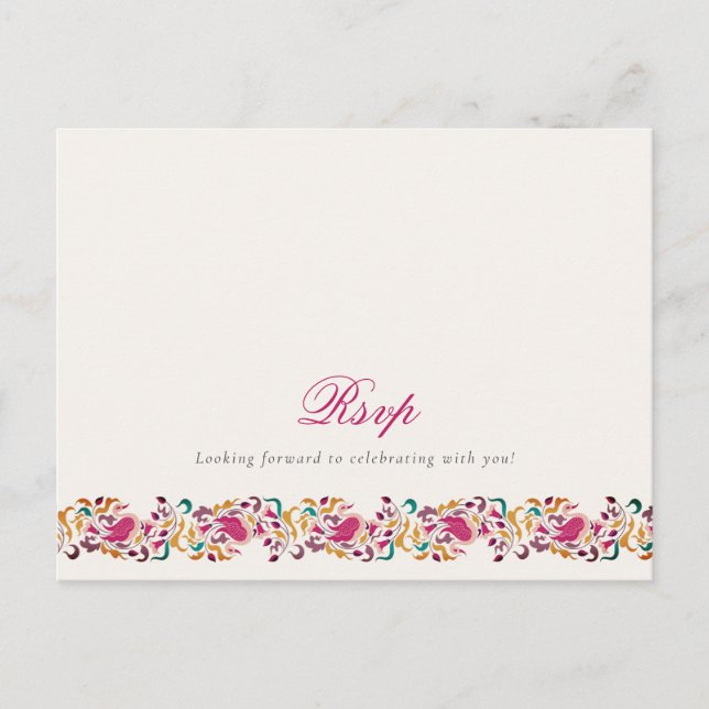 Carte Postale Romantique classique Pearl Swan Mariage de cadre f (Devant)