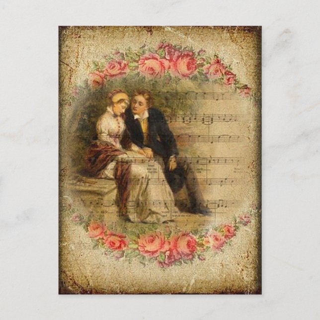 Carte Postale Romantisme (Devant)