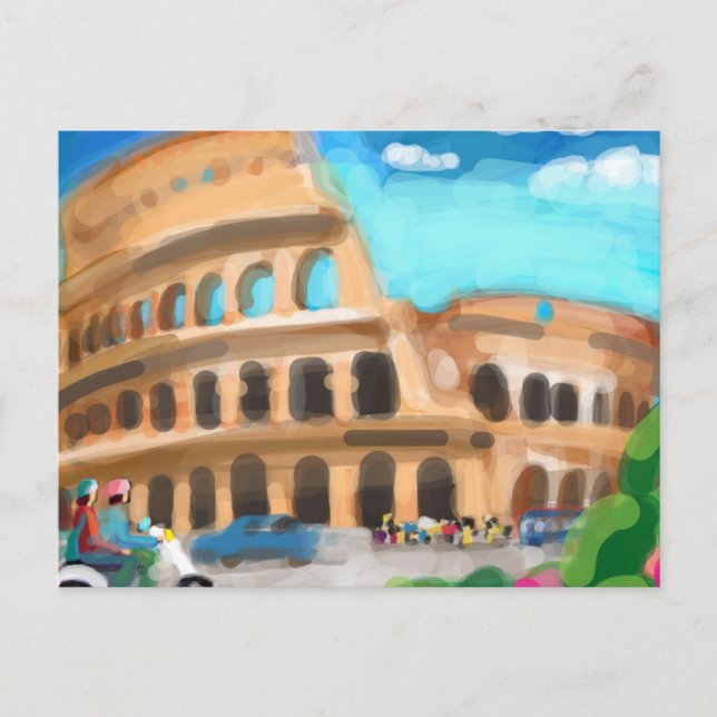 CARTE POSTALE ROME (Devant)
