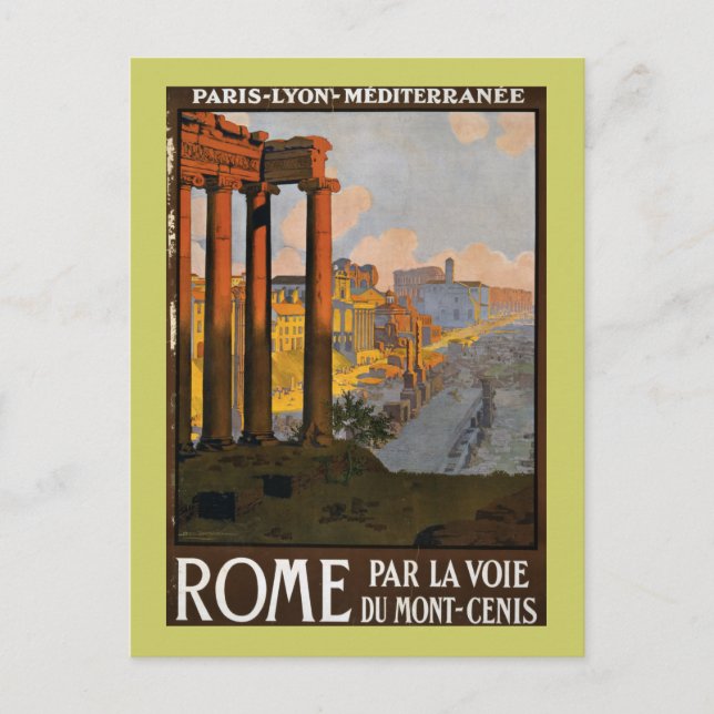 Carte Postale Rome (Devant)