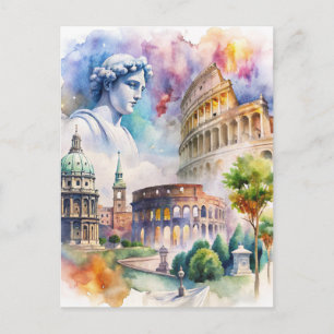 Carte Postale Rome