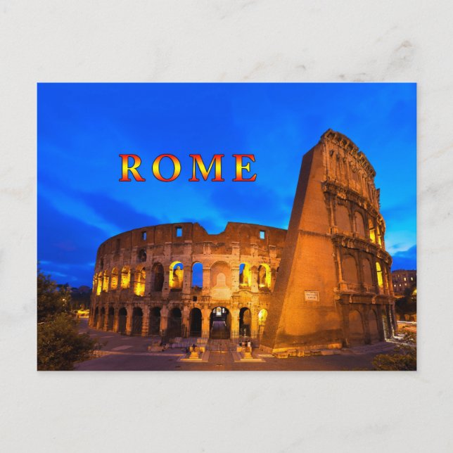 Carte Postale Rome 006A (Devant)
