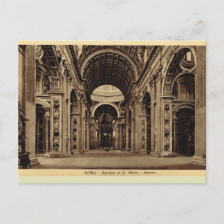 Carte Postale Rome, dans la basilique Saint-Paul