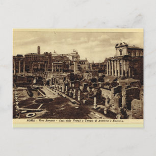 Carte Postale Rome, Foro Romano