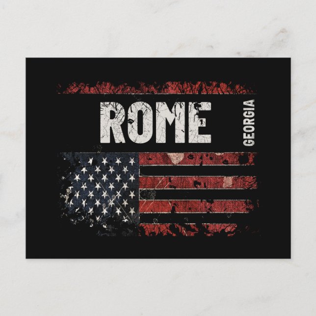 Carte Postale Rome Géorgie (Devant)