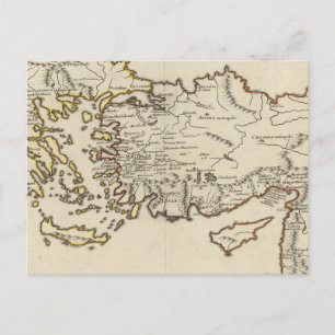 Carte Postale Rome, Grèce, Turquie