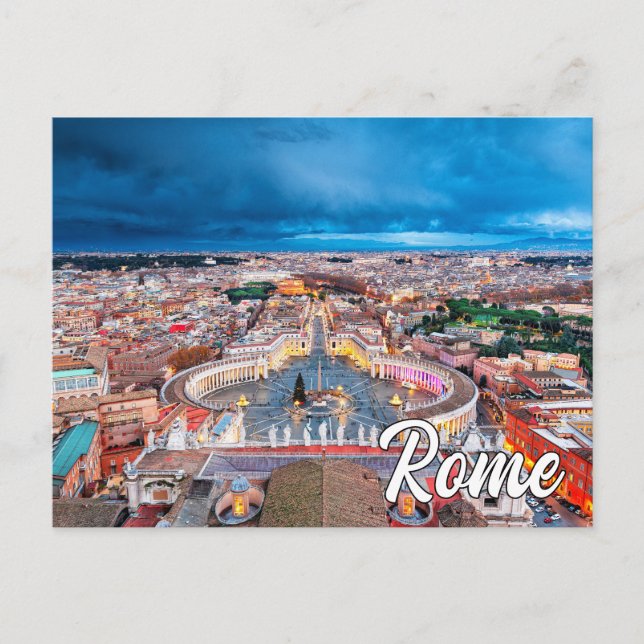 Carte Postale Rome, Italie (Devant)