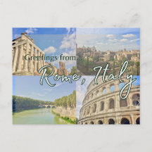 Carte postale Rome, Italie