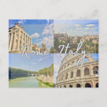 Carte postale Rome, Italie