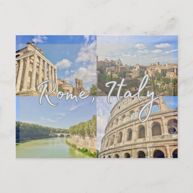 Carte postale Rome, Italie (Devant)