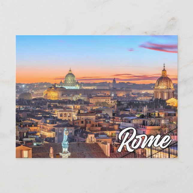 Carte Postale Rome, Italie (Devant)