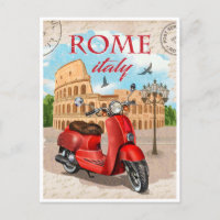Rome Italie Colisée Voyage Art Vintage ville