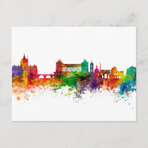 Carte Postale Rome Italy