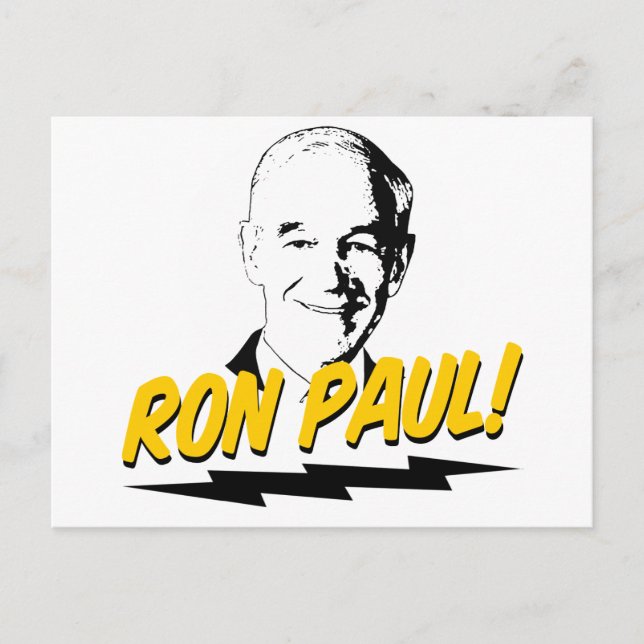 Carte Postale Ron Paul ! (Devant)