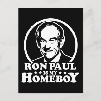 Carte Postale Ron Paul est mon Homeboy