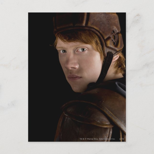 Carte Postale Ron Weasley S'Est Élevé (Devant)