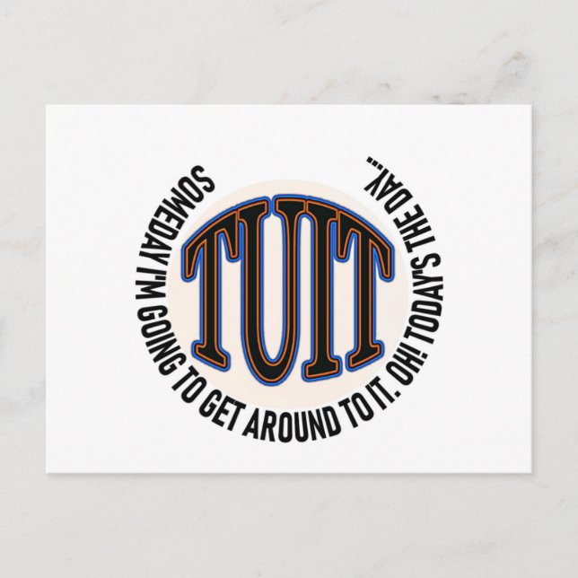 Carte Postale 'Rond TUIT (Devant)