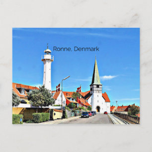 Carte Postale Ronne, Danemark photo