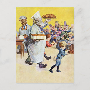 Carte Postale Roosevelt Bears Boulangerie de beurre