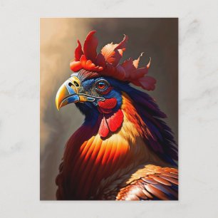 Carte Postale Rooster