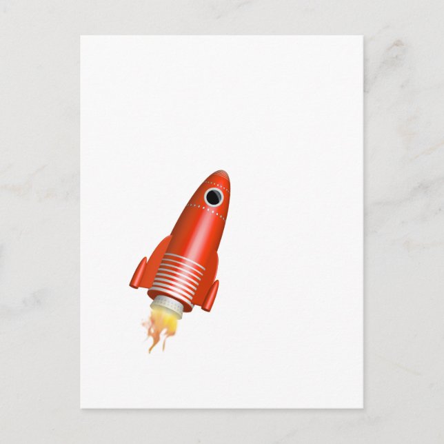 Carte Postale Roquette rouge (Devant)