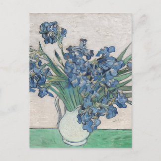 Carte Postale Rose bleu