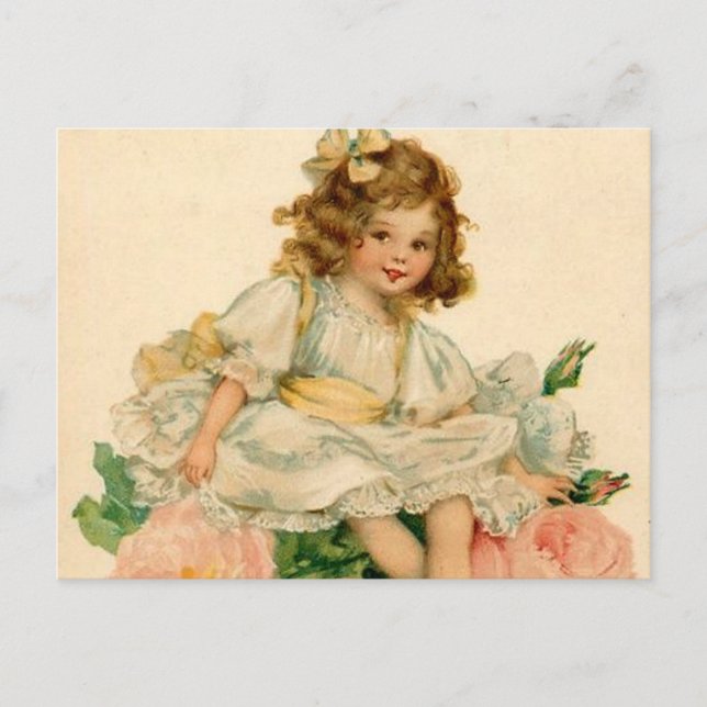 Carte Postale Rose Bouquet (Devant)