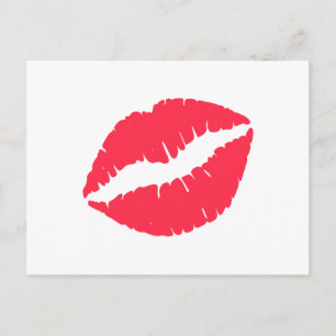 Carte Postale Rose corail