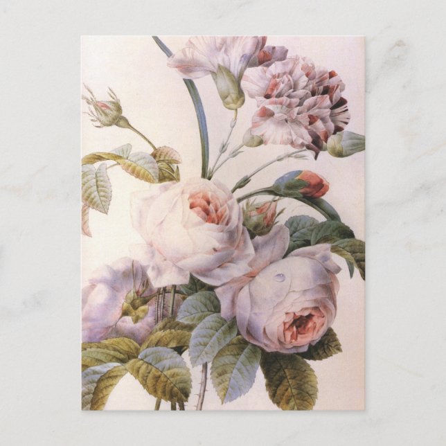 Carte postale Rose d'art vintage (Devant)