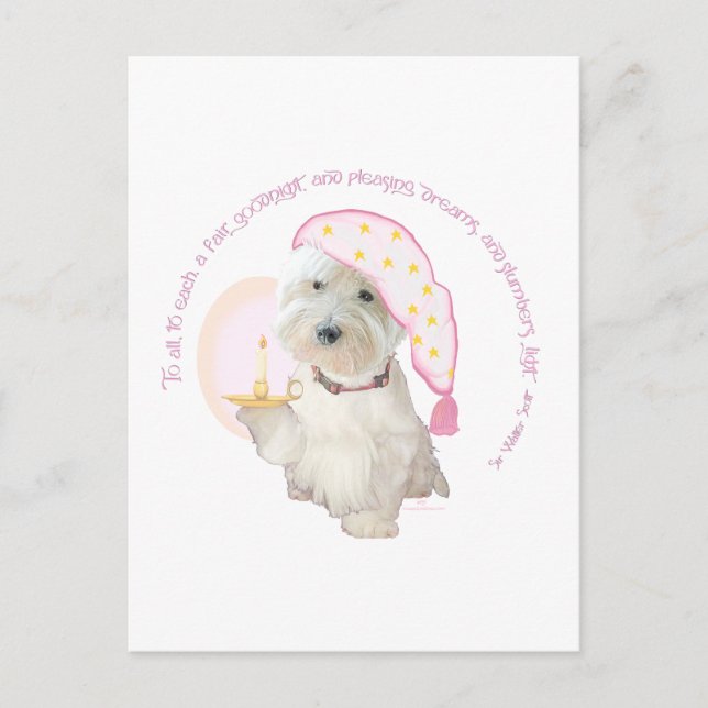 Carte Postale Rose de Goodnight (Devant)