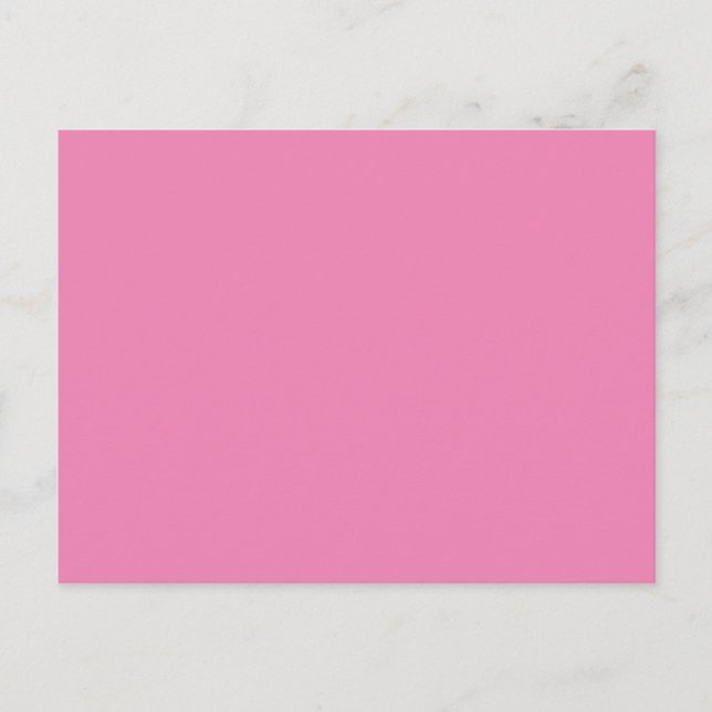 Carte Postale Rose #EF8484, Cadillac rose (Devant)