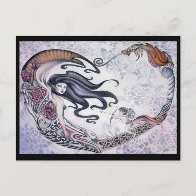 Carte Postale Rose Faery (Devant)