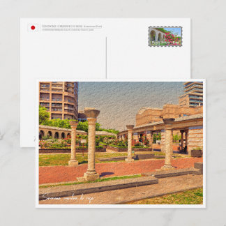 Carte Postale Rose Garden