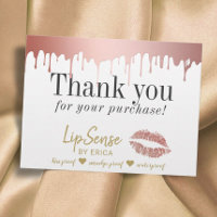 Rose LipSense Distributor Gold Dripping Merci