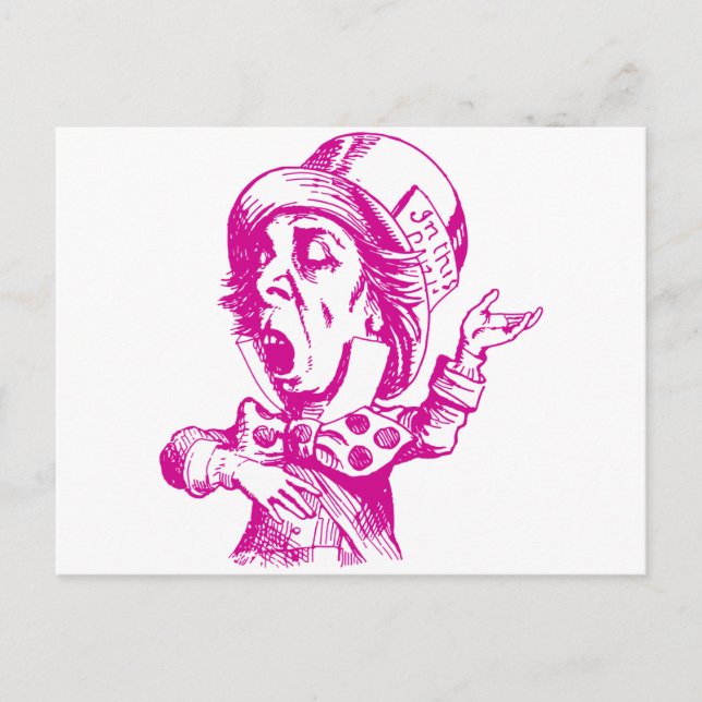 Carte Postale Rose masqué (Devant)