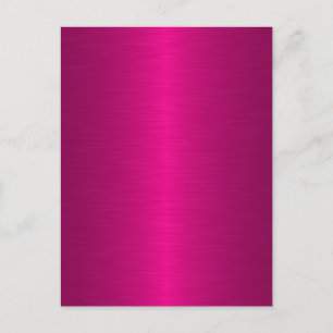 Carte Postale rose métallique abstrait cool