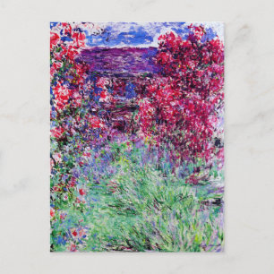 Carte postale Rose Monet
