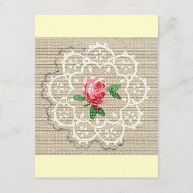 Carte Postale Rose rose rose (Devant)