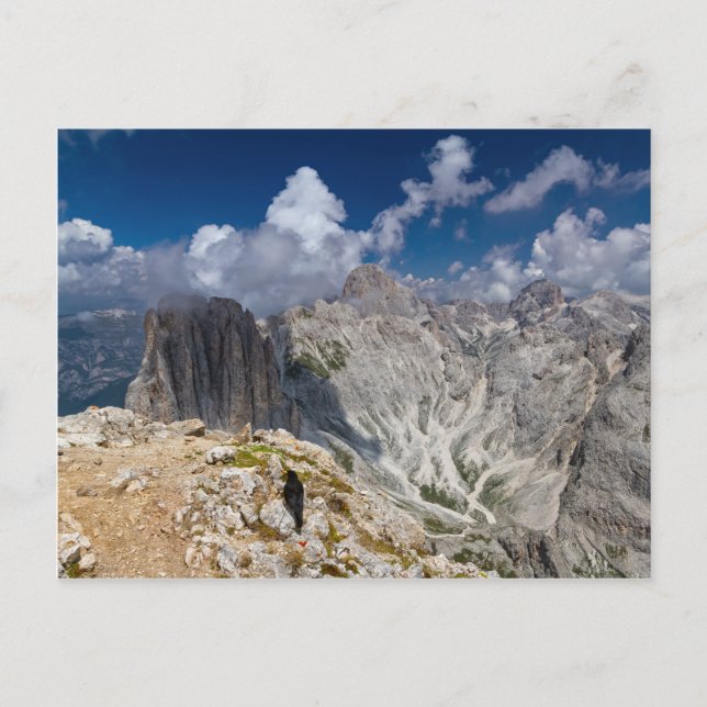 Carte Postale Rosengarten - Groupe Catinaccio (Devant)