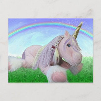 Carte Postale Rosey la licorne