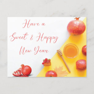 Carte Postale Rosh Hashanah Shana Tova Jour de l'An juif