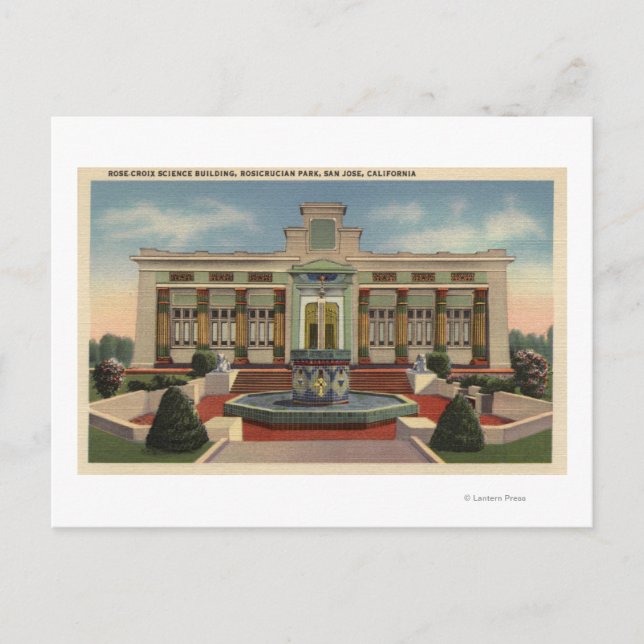 Carte Postale Rosicrucian Park, boul Rose-Croix Sciene (Devant)