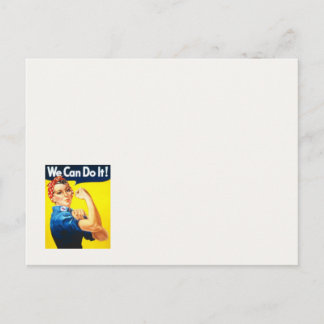 Carte postale Rosie Riveter VOTE !