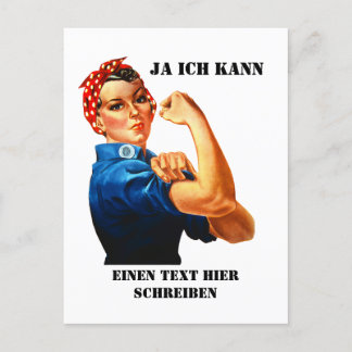Carte Postale Rosie the Riveter