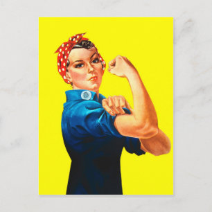 Carte Postale Rosie the Riveter - We can do it, Cultural Icon