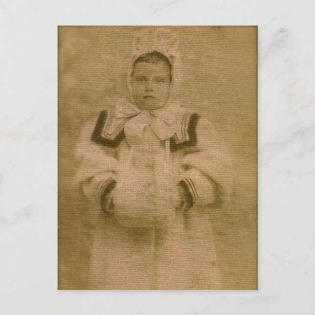 Carte Postale Rosie ZARFOS, prête à la neige, vers 1895 (Devant)