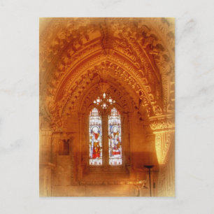 Carte Postale Rosslyn Chapelle Intérieur
