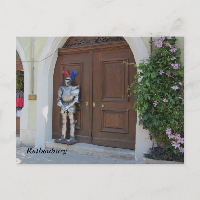 Carte Postale Rothenburg, Allemagne (Devant)
