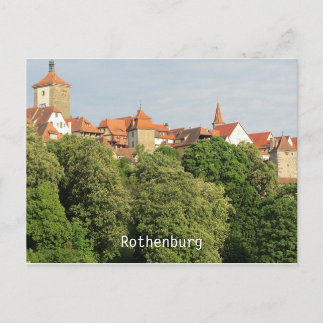 Carte Postale Rothenburg, Allemagne (Devant)
