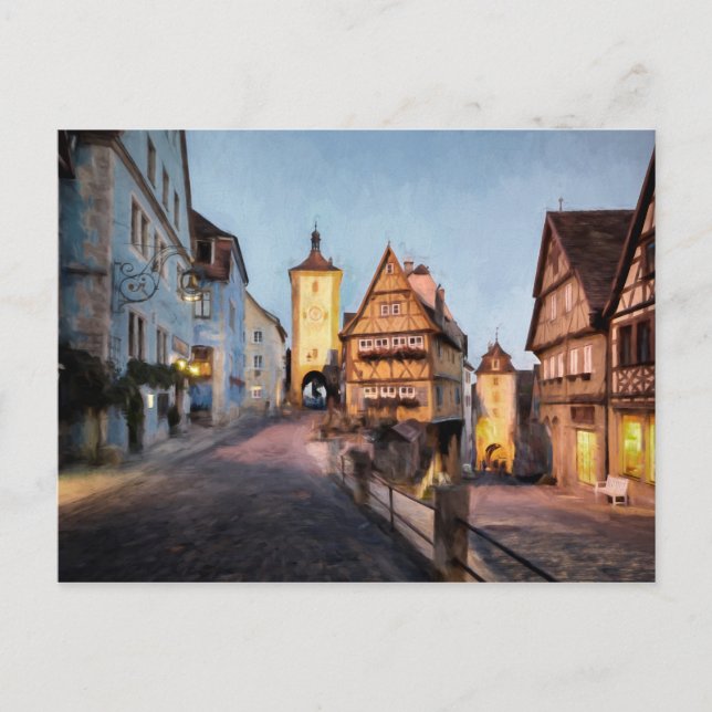 Carte Postale Rothenburg ob der Tauber (Devant)